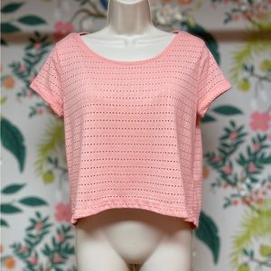 H&M Peach Crop Top
